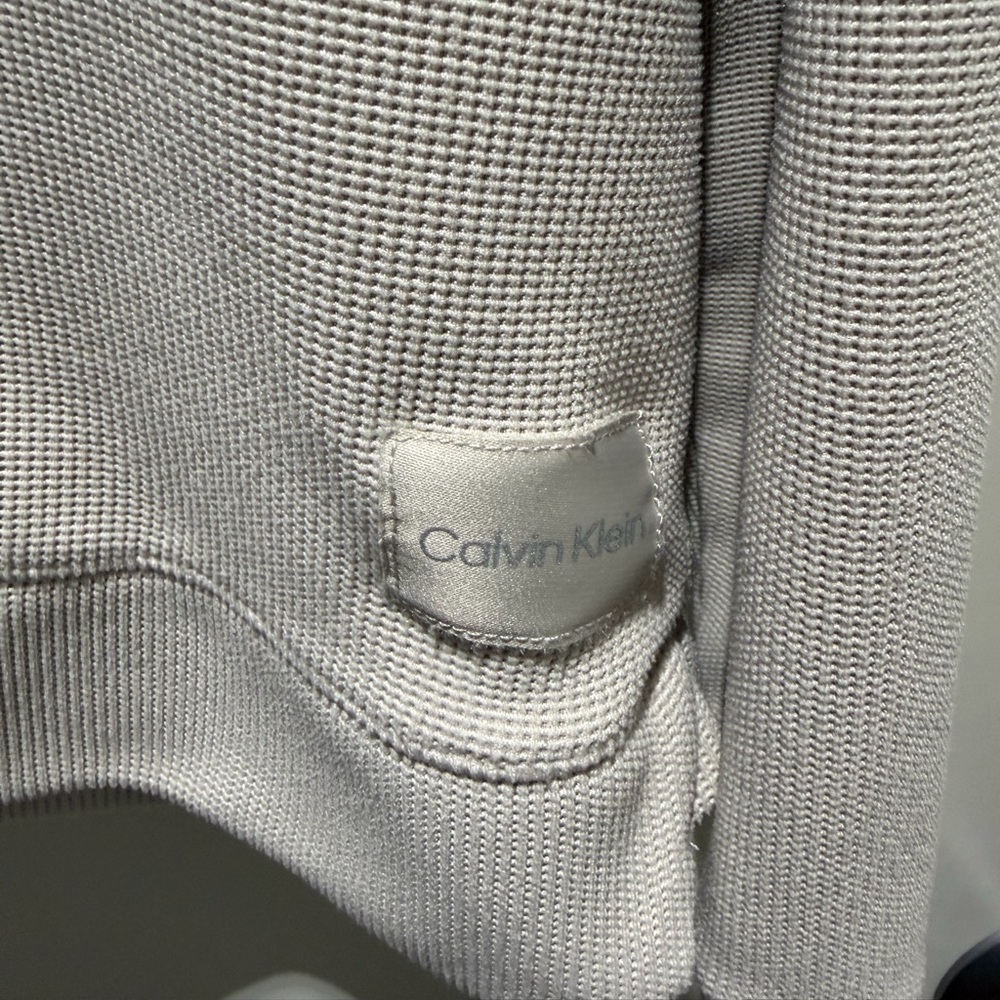 Calvin Klein Performance Stretch Waffle Hoodie~ size M - Picture 5 of 11